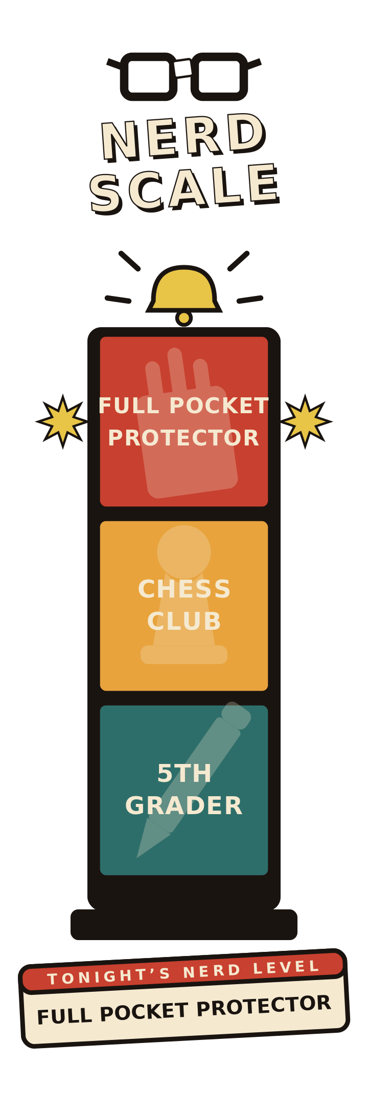 Nerd Scale — Full Pocket Protector